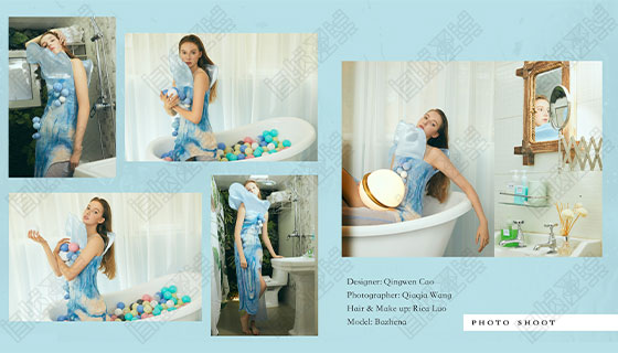 Selection of clothing design works Selection of clothing design works