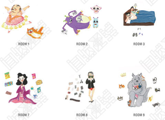 Collection of Art Studied Abroad in Illustration Collection of Art Studied Abroad in Illustration