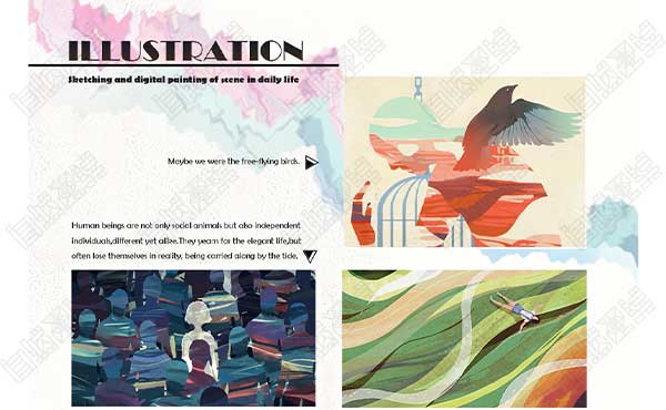 The inspiration of overseas students of natural light art comes from The Classic of Mountains and Rivers The inspiration of overseas students of natural light art comes from The Classic of Mountains and Rivers