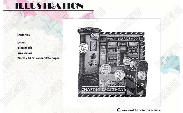 Collection of works of art majors applying for studying abroad Collection of works of art majors applying for studying abroad