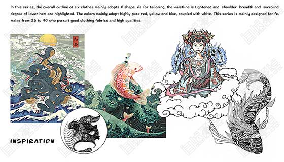 Collection of Art Works of Fashion Design Going Abroad Collection of Art Works of Fashion Design Going Abroad