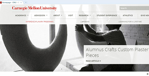 Carnegie Mellon University Interdisciplinary Education Carnegie Mellon University Interdisciplinary Education