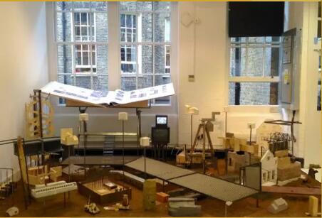 Model device of AA Architectural Alliance undergraduate students Model device of AA Architectural Alliance undergraduate students