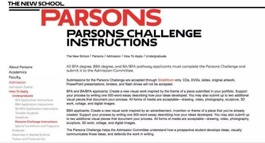 Parsons Challenge! Parsons Challenge!