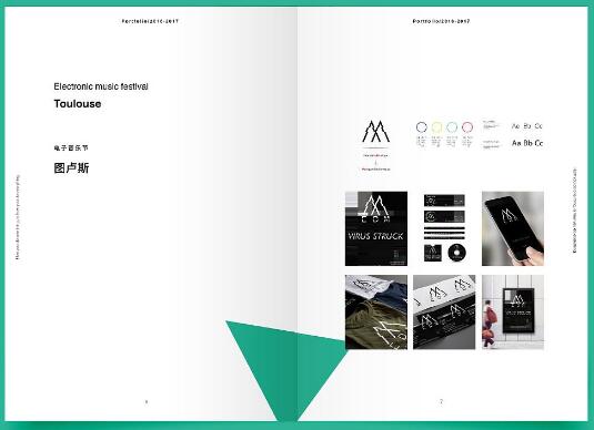 Golden section of collection of graphic design overseas works Golden section of collection of graphic design overseas works