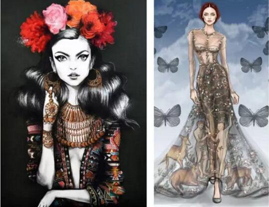 Fashion Illustration of Graduation Works Collection of Fashion Design Fashion Illustration of Graduation Works Collection of Fashion Design