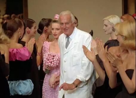 Hubert de Givenchy, famous French fashion designer and founder of fashion brand Givenchy Hubert de Givenchy, famous French fashion designer and founder of fashion brand Givenchy