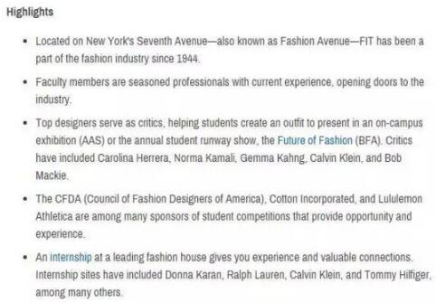 FIT New York Fashion Academy FIT New York Fashion Academy