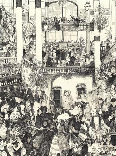 Tutoring of illustration works Tutoring of illustration works