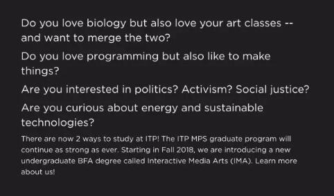 New York University Interactive Media New York University Interactive Media