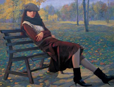 Study abroad in oil painting Study abroad in oil painting