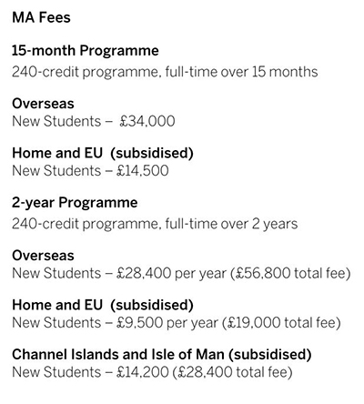 Jewelry expenses for studying abroad at RCA Royal Academy of Arts Jewelry expenses for studying abroad at RCA Royal Academy of Arts