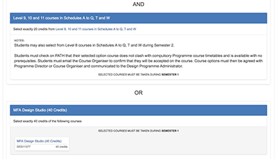 Curriculum of Jewelry Design of Edinburgh University Curriculum of Jewelry Design of Edinburgh University