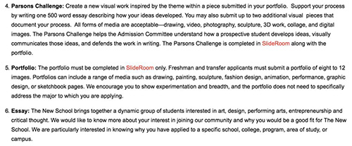 Parsons' independent proposition for studying abroad Parsons' independent proposition for studying abroad