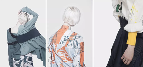 Collection of overseas works of Parsons Design College's fabric major Collection of overseas works of Parsons Design College's fabric major