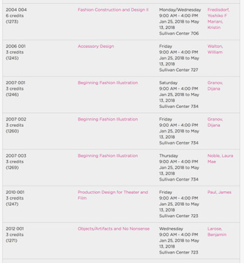 Fashion Design for Chicago Academy of Arts Studying Abroad Fashion Design for Chicago Academy of Arts Studying Abroad