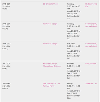 Fashion Design Courses for Studying Abroad at Chicago Academy of Arts Fashion Design Courses for Studying Abroad at Chicago Academy of Arts