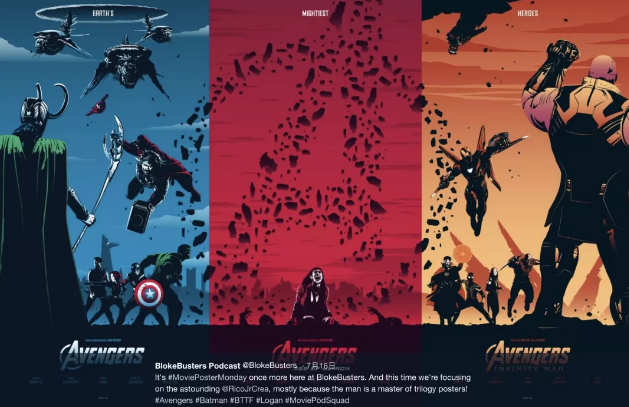 Composition of poster design works Composition of poster design works