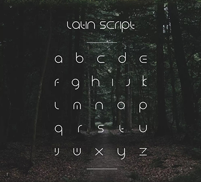 Typesetting font style of works collection Typesetting font style of works collection