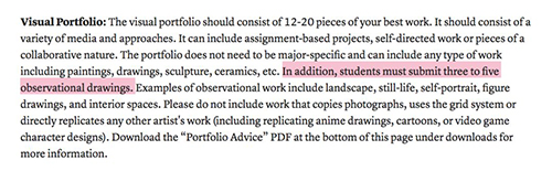 Preet College of Art Collection Requirements Preet College of Art Collection Requirements