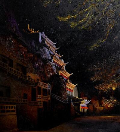 Oil painting of Repin Academy of Fine Arts Oil painting of Repin Academy of Fine Arts