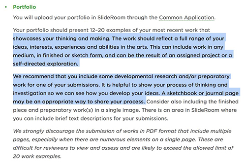 Rhode Island School of Design Overseas Art Collection Requirements Rhode Island School of Design Overseas Art Collection Requirements