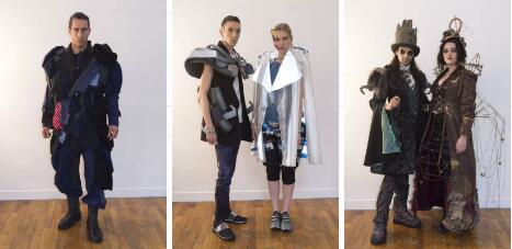 Style bias of French ESMOD clothing design works Style bias of French ESMOD clothing design works