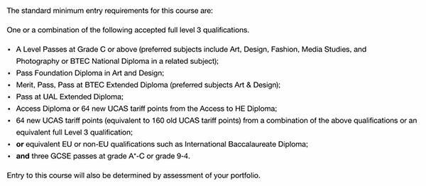 LCF requirements for A-Level study abroad LCF Requirements for Studying Abroad at A-Level