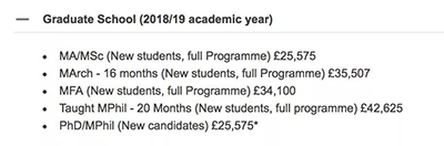 AA Architecture Alliance College Master's Study Abroad Tuition AA Architecture Alliance College Master's Study Abroad Tuition