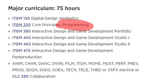 SCAD Savannah College of Art and Design Professional Course of Game Design SCAD Savannah College of Art and Design Professional Course of Game Design