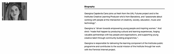 CCI faculty of London University of the Arts CCI faculty of London University of the Arts