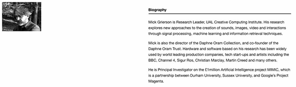 CCI faculty of London University of the Arts CCI faculty of London University of the Arts