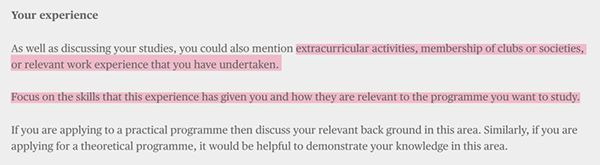 Goldsmiths Personal Statement, Goldsmith College, University of London Goldsmiths Personal Statement, Goldsmith College, University of London