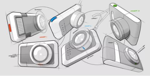 Hand painting of industrial design works Hand painting of industrial design works