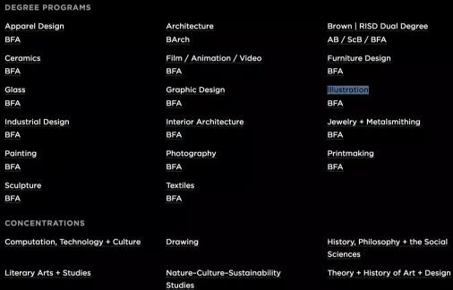 Rhode Island School of Design Art Major Rhode Island School of Design Art Major