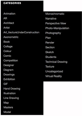 Create a collection of architectural works Create a collection of architectural works