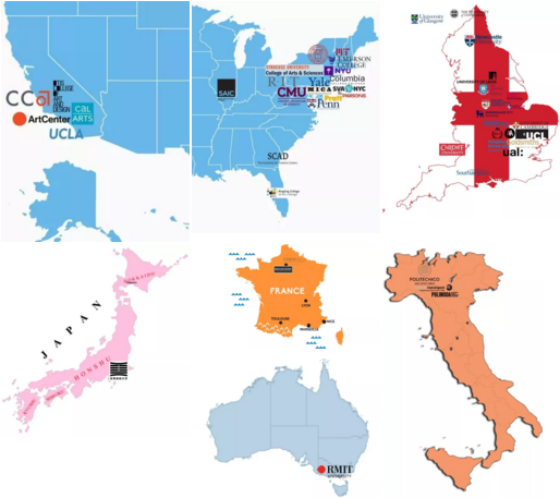 Choice of countries for art students to study abroad Choice of countries for art students to study abroad