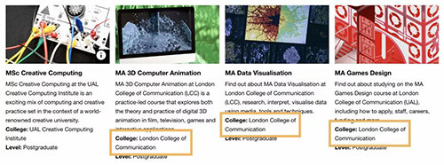 London School of Communication LCC London School of Communication LCC