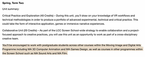 New Media Art of London Media College New Media Art of London Media College