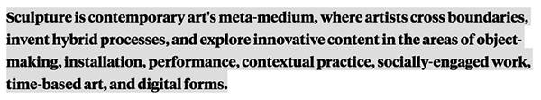 MICA Interdisciplinary Sculpture MICA Interdisciplinary Sculpture