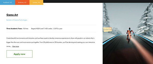 MDS New Zealand Media Design School Game Design MDS New Zealand Media Design School Game Design