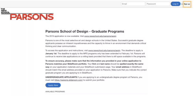 Collection submitted to Parsons School of Design Collection submitted to Parsons School of Design