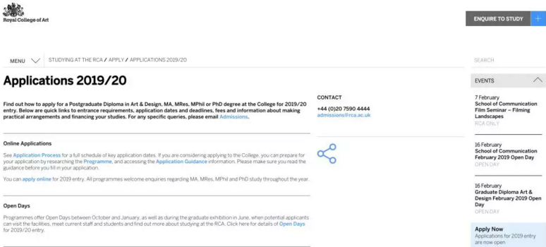 Official website of Royal Academy of Arts Official website of Royal Academy of Arts