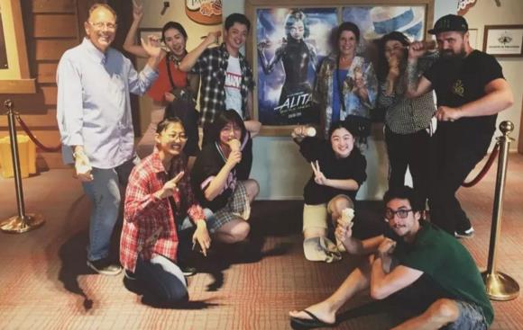 Group photo of New Zealand Animation Winter Camp Group photo of New Zealand Animation Winter Camp