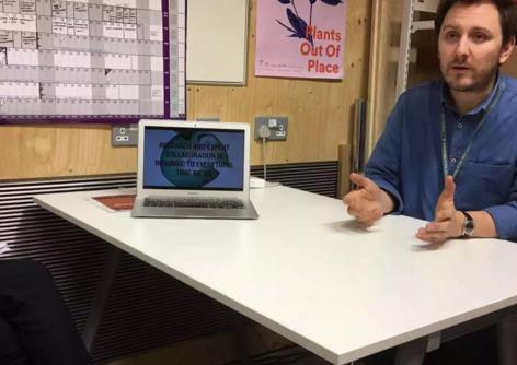 Lecture by the Director of the Department of Future Materials of Central Saint Martin College Lecture by the Director of the Department of Future Materials of Central Saint Martin College