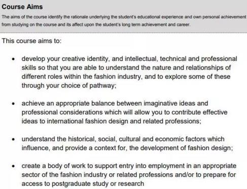 Costume Design of Central Saint Martin College of Art and Design Costume Design of Central Saint Martin College of Art and Design