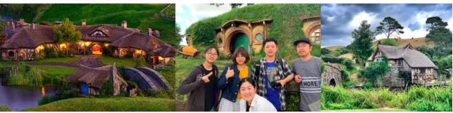 Hobbit Village of the Central Land Wonderland in The Lord of the Rings Hobbit Village of the Central Land Wonderland in The Lord of the Rings