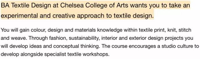 BA Textile Design, Chelsea Academy BA Textile Design, Chelsea Academy