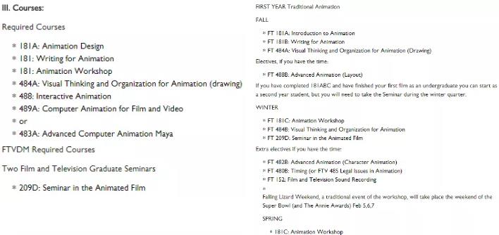 UCLA Animation Curriculum at UCLA UCLA Animation Curriculum at UCLA