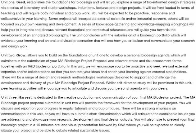 Introduction to CSM San Martin Biological Design Course Introduction to CSM San Martin Biological Design Course